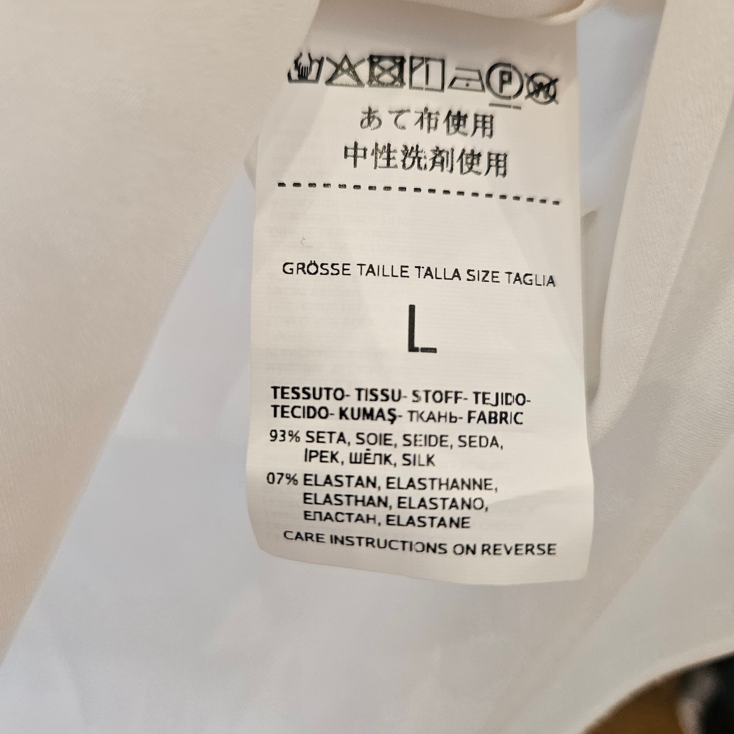 Canotta Max Mara tg L seta