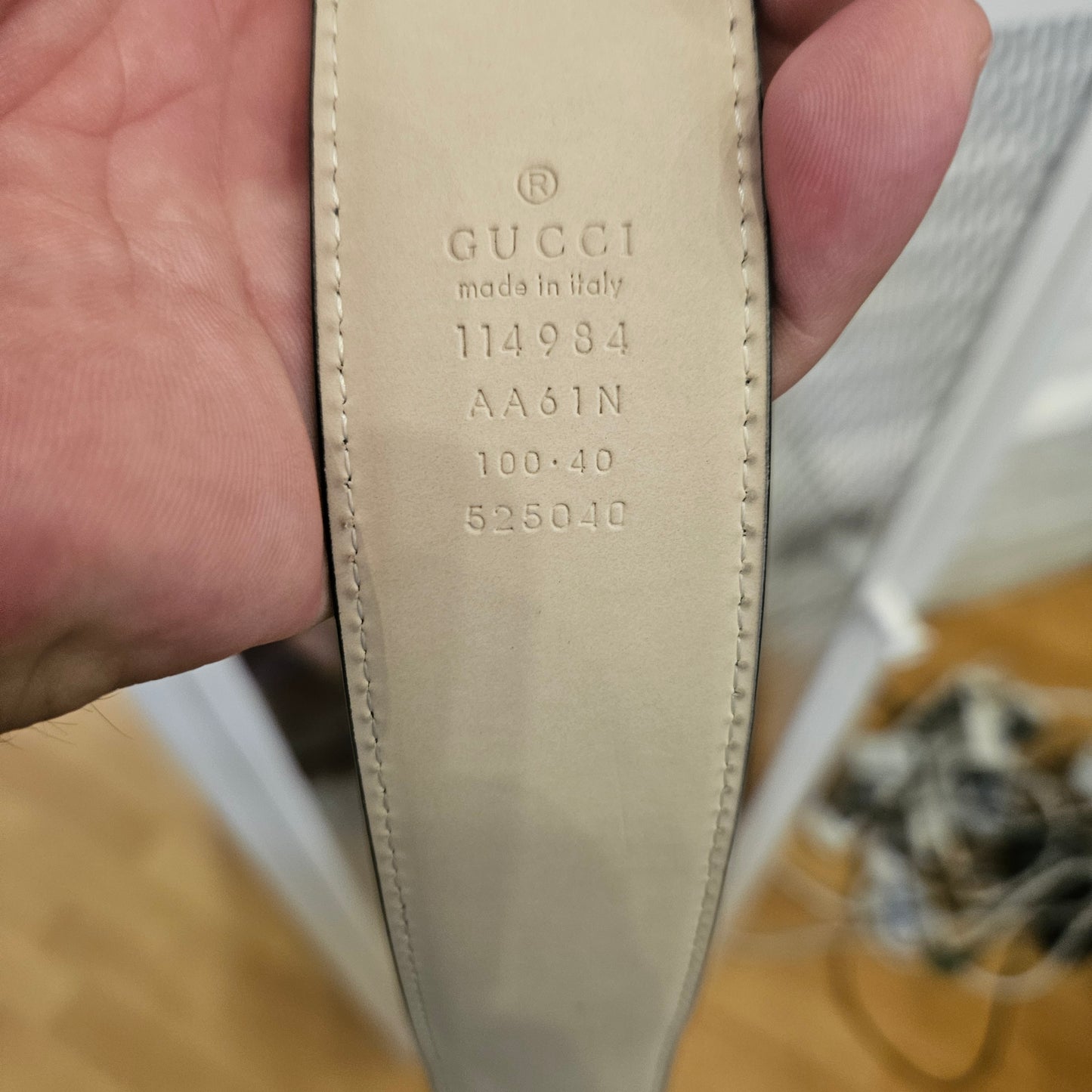 Cintura Gucci mis 100