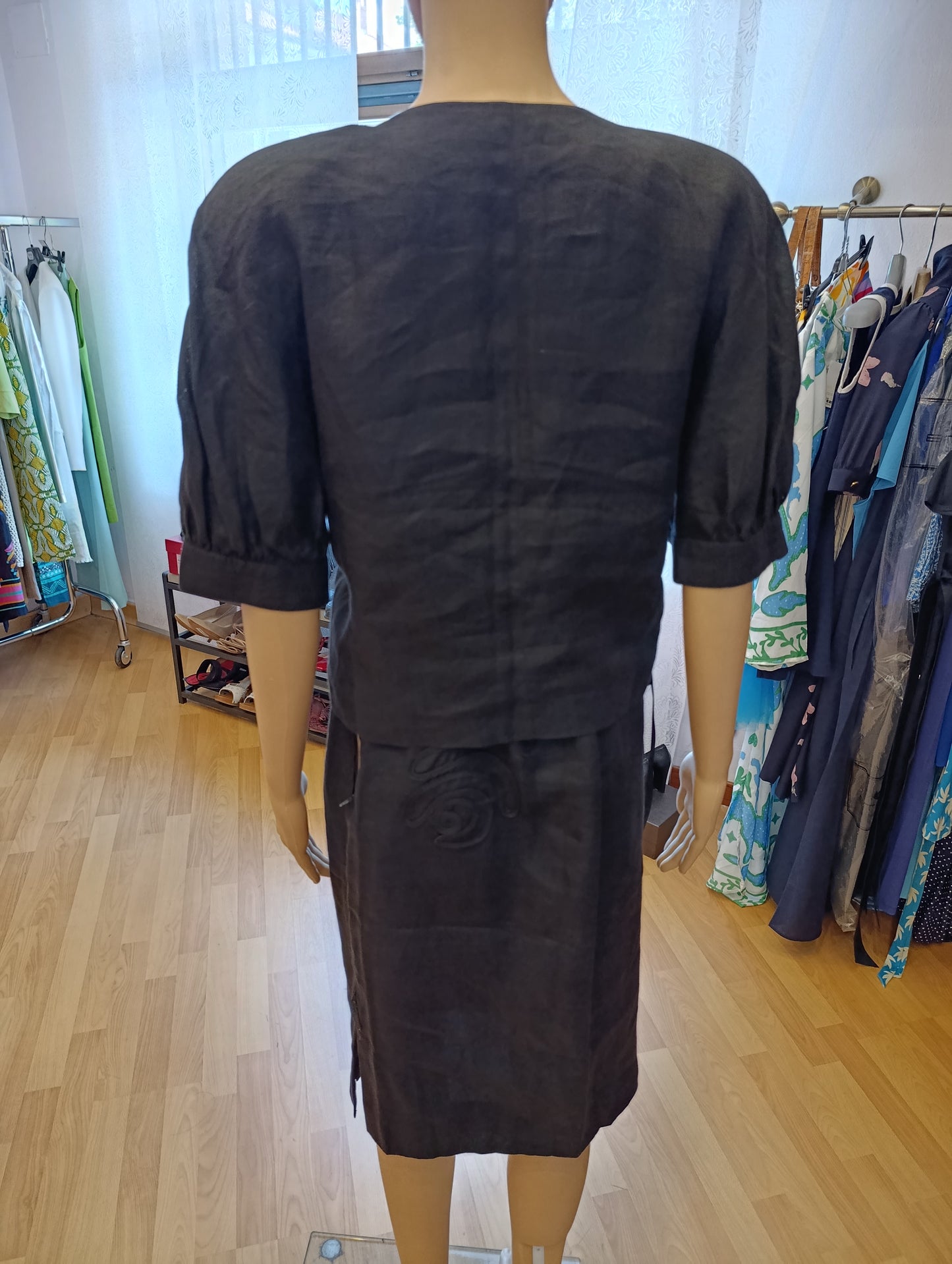 Tailleur laura Biagiotti tg 46 nero