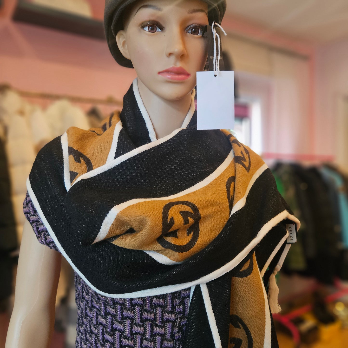 Sciarpa Gucci monogram