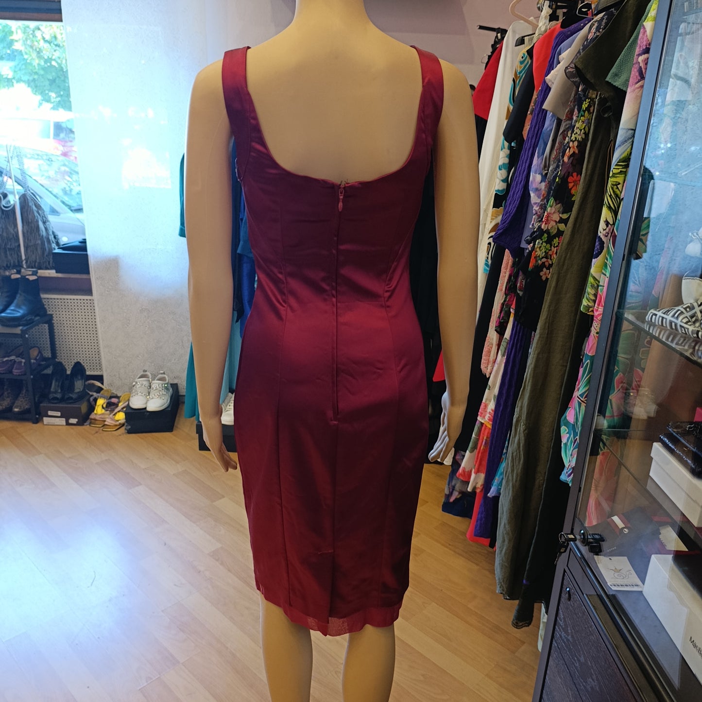 Abito Dolce&Gabbana tg 40 bordeaux