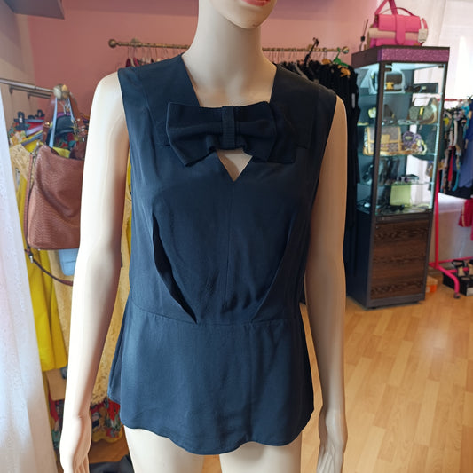 Blusa Prada tg 40 nera