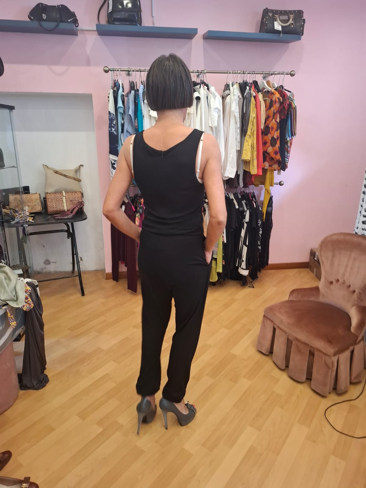 Tuta nera tg 40/42 twinset