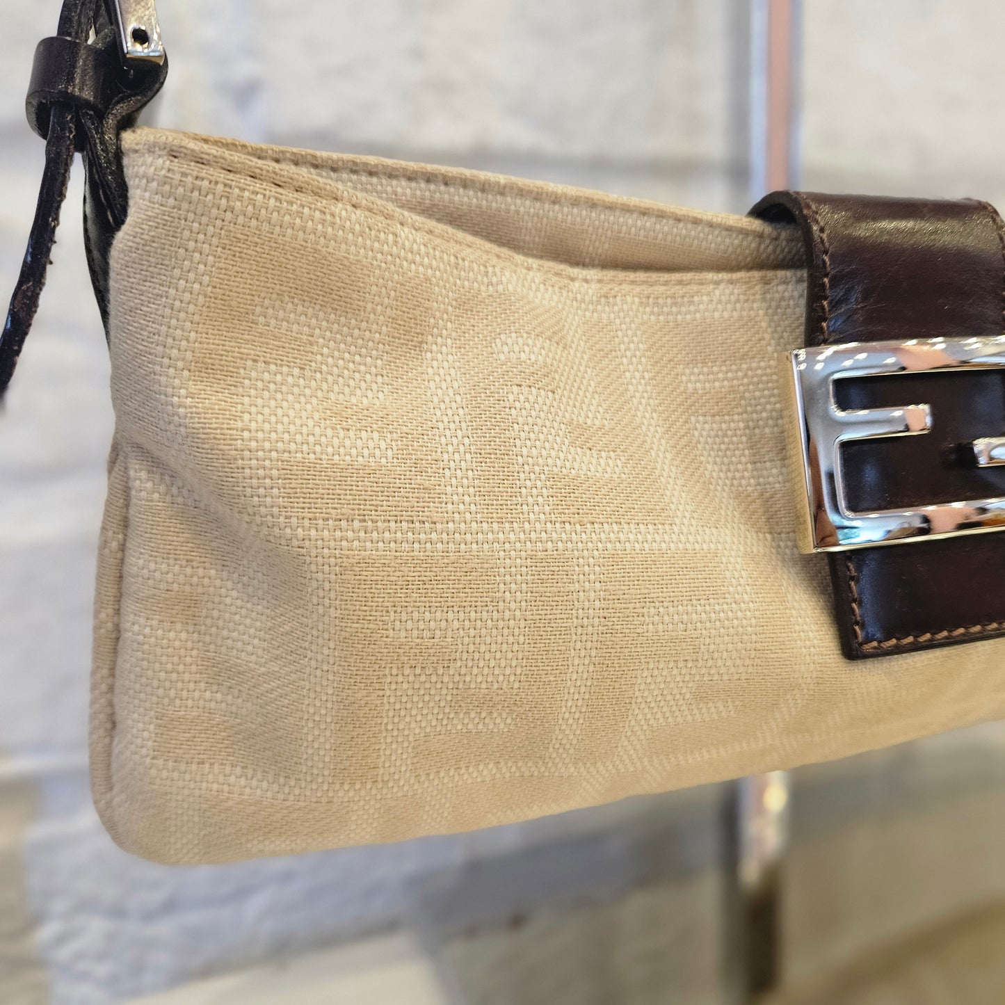 Fendi Baguette canvas vintage