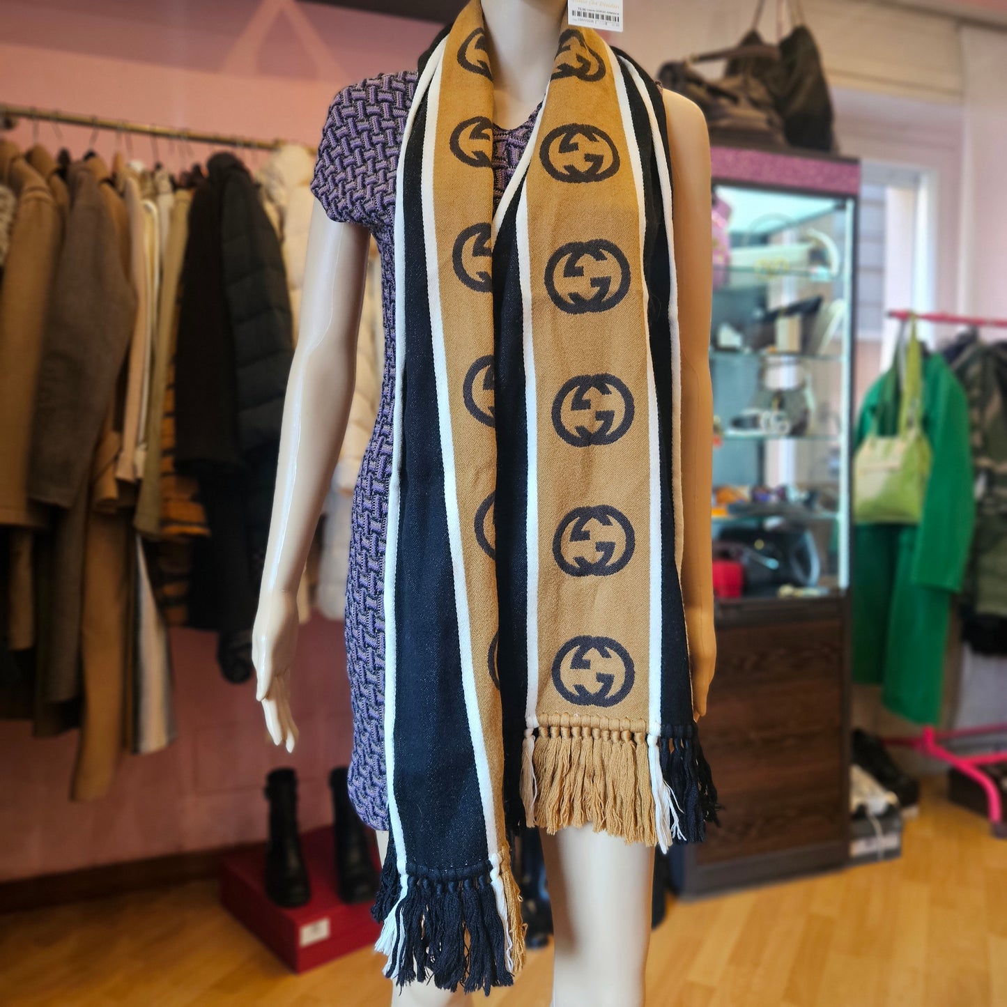 Sciarpa Gucci monogram