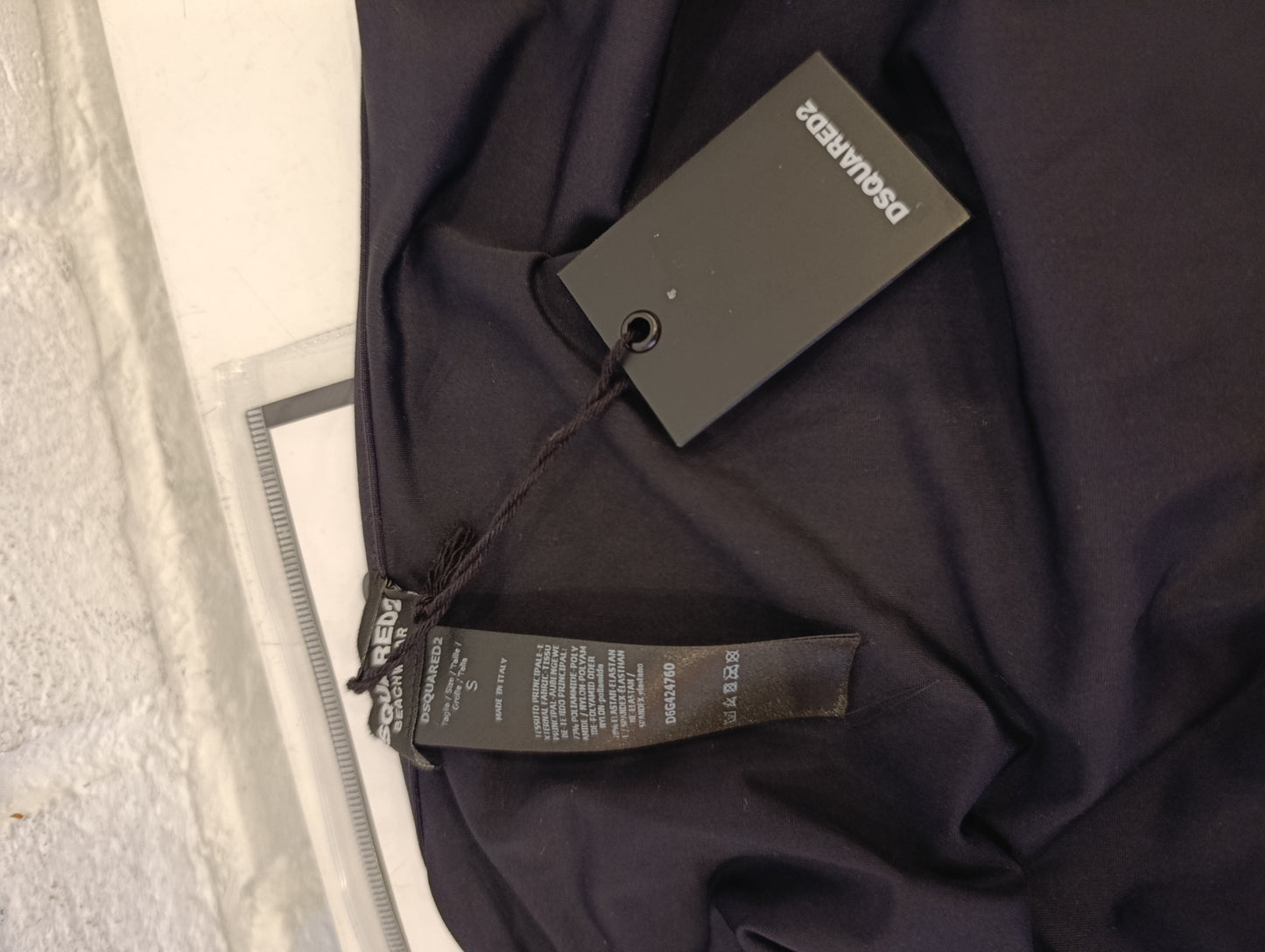 Pareo dsquared2 nuovo con cartellino tg s
