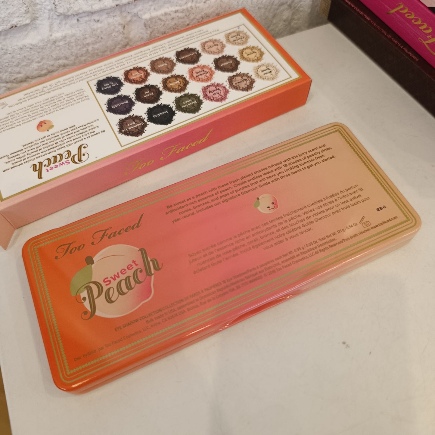 Palette sweet Peach too Faced