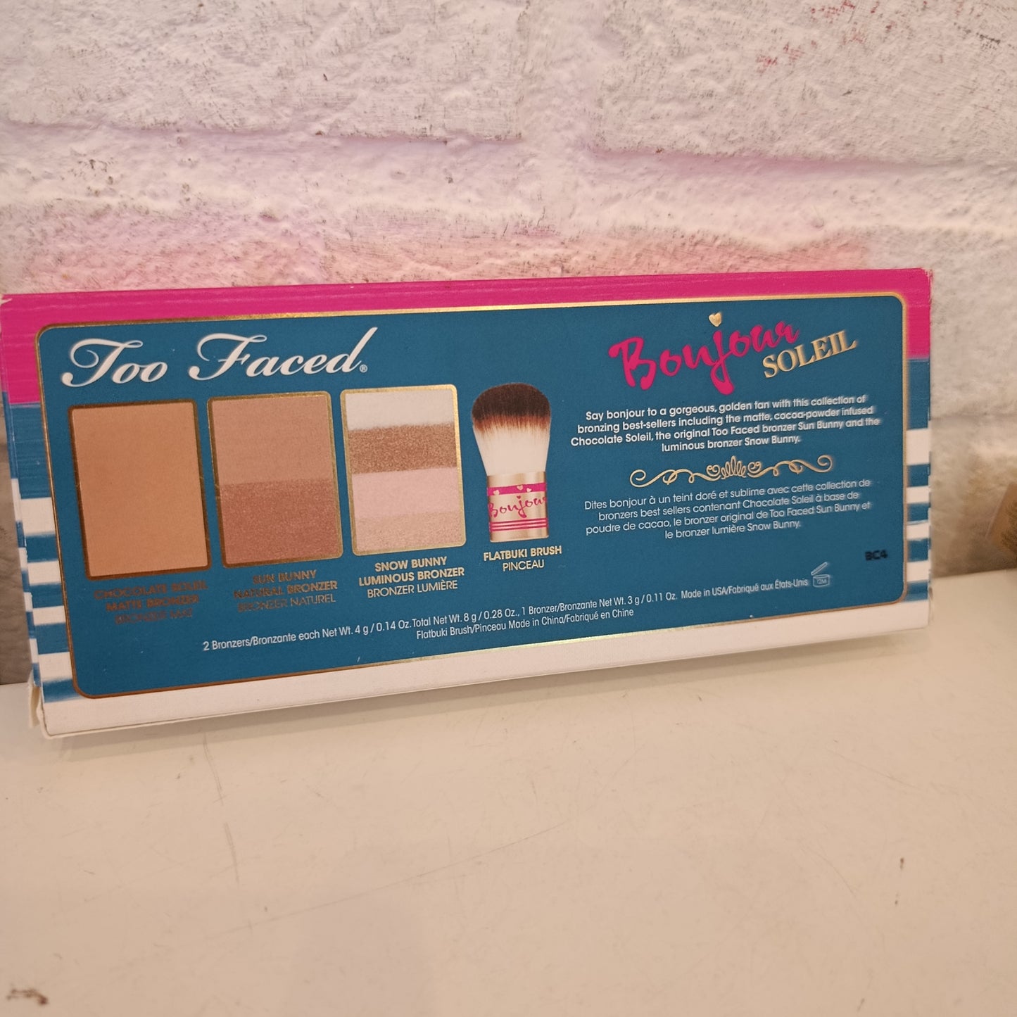 Palette too Faced bonjour soleil