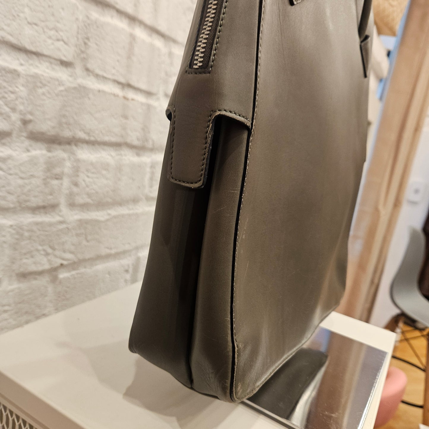 Borsa vintage a spalla Bally