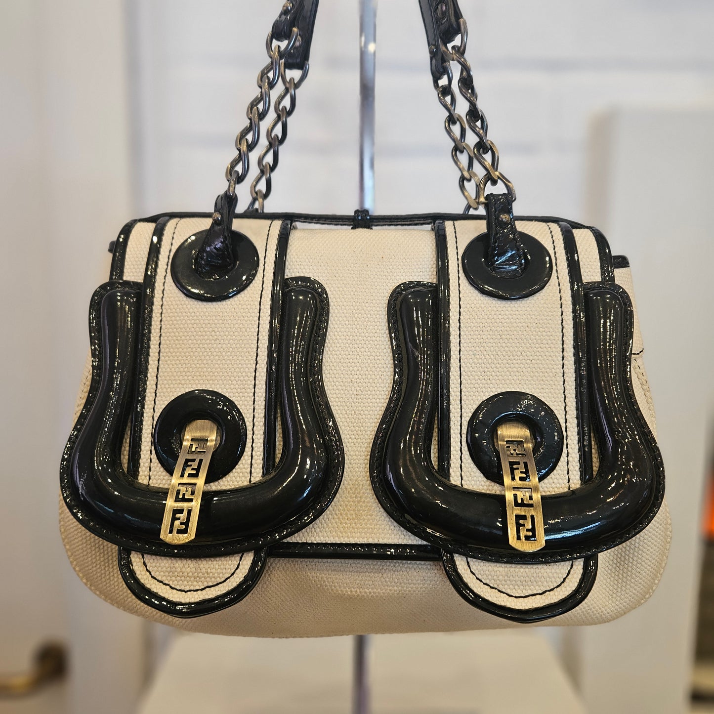 Borsa selleria Fendi