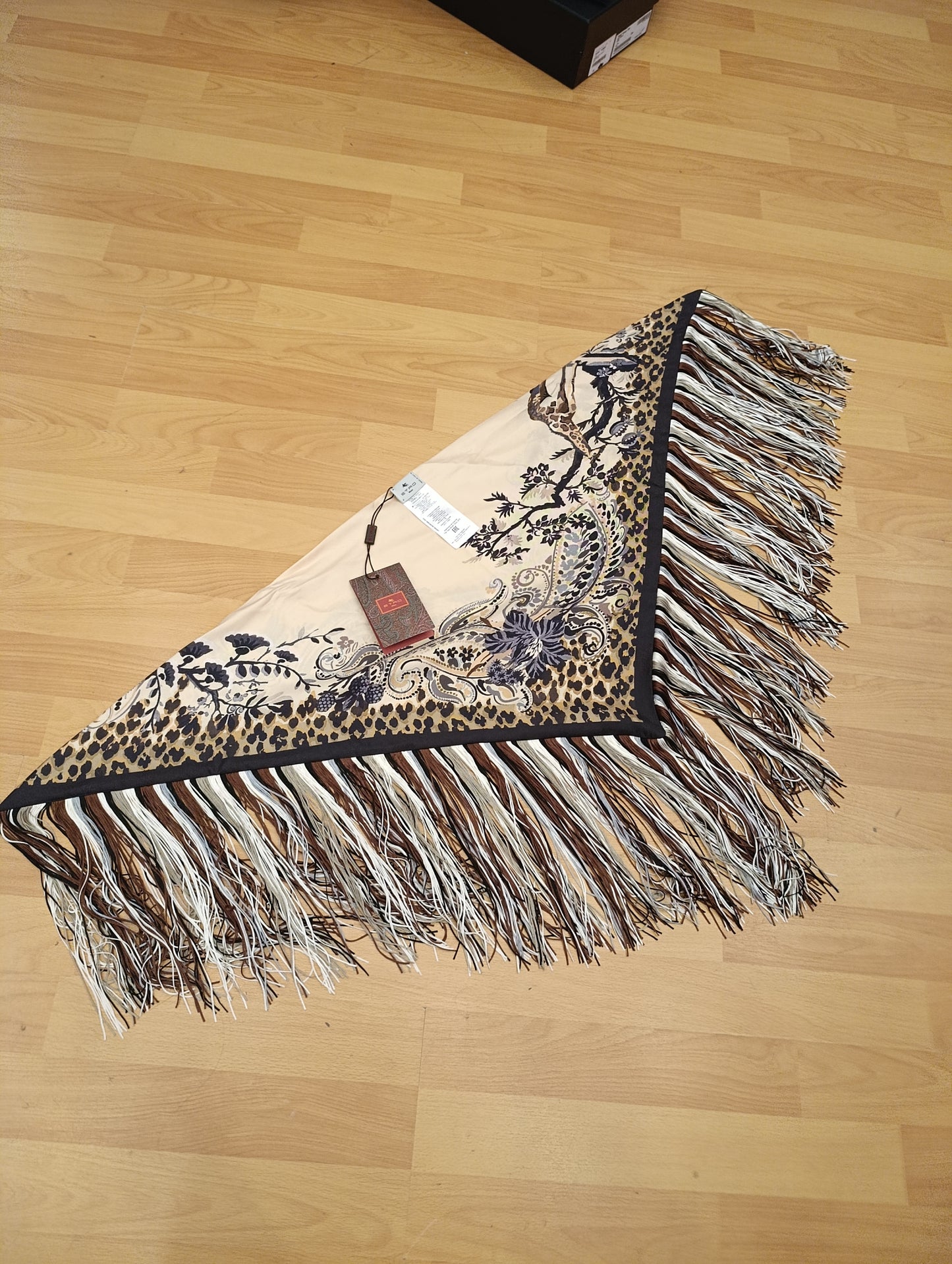 Bandana/foulard Etro con frange