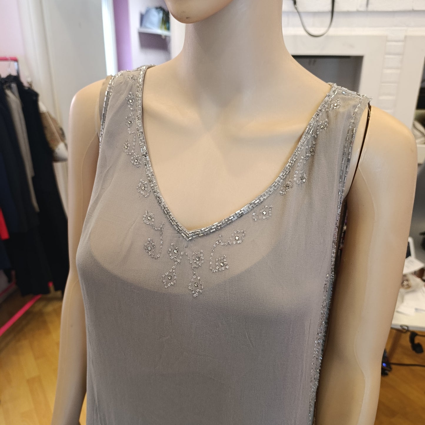Abito DKNY tg 8 in seta
