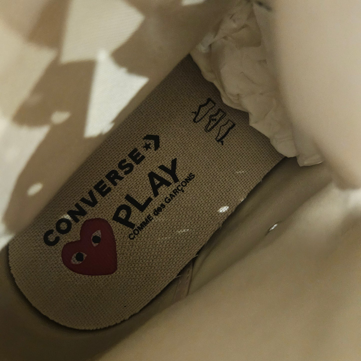 Converse All Star Comme des Garcons n 40,5/41