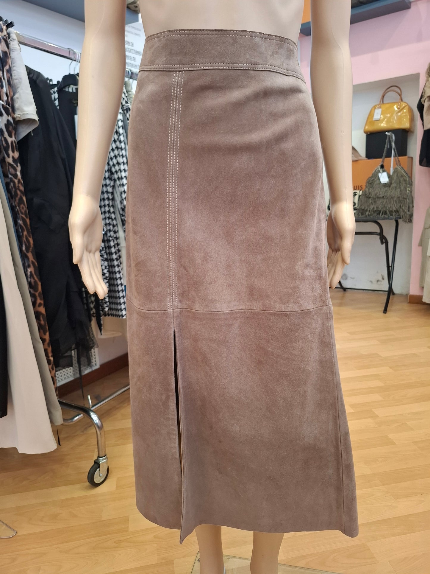 Gonna MaxMara pelle tg 44