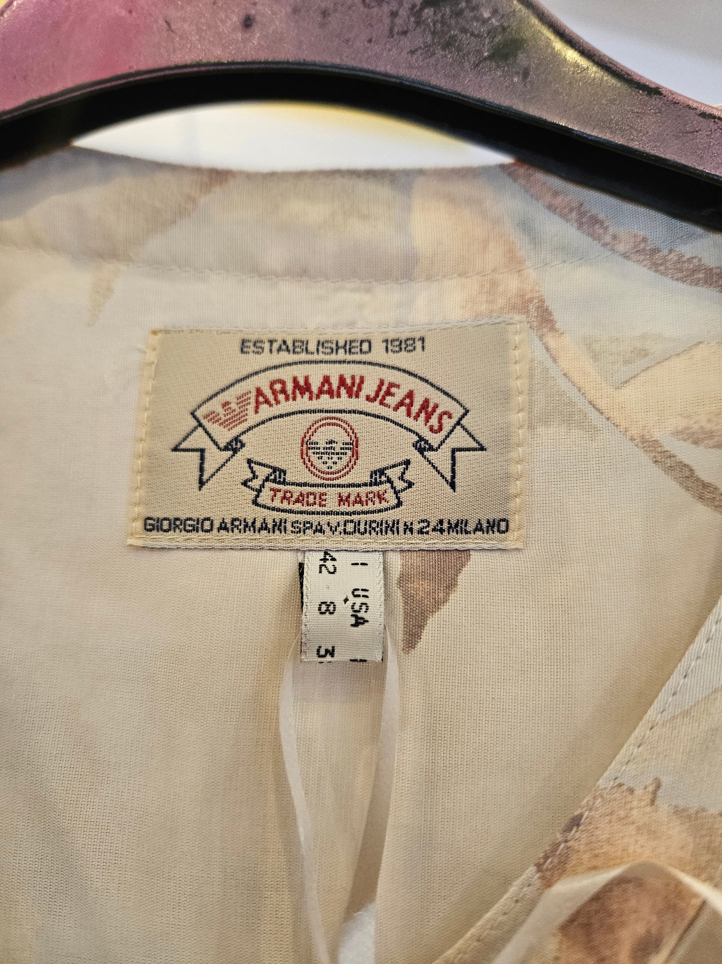 Completo Armani Jeans tg 42