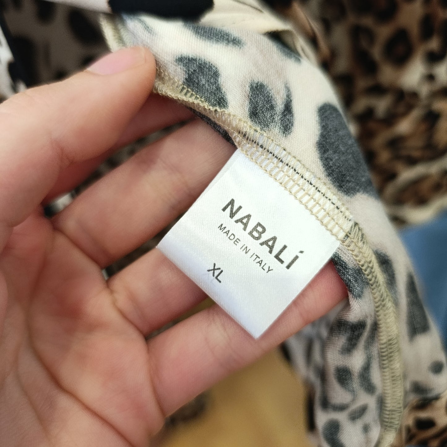 Completo Nabali leopardato tg XL