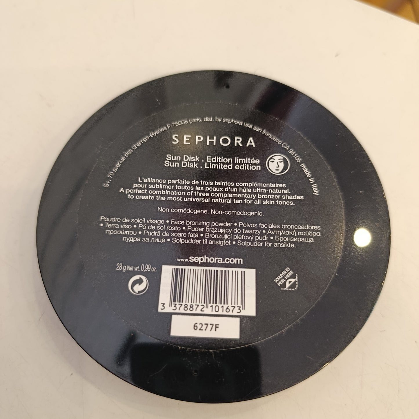 Sephora sun disk