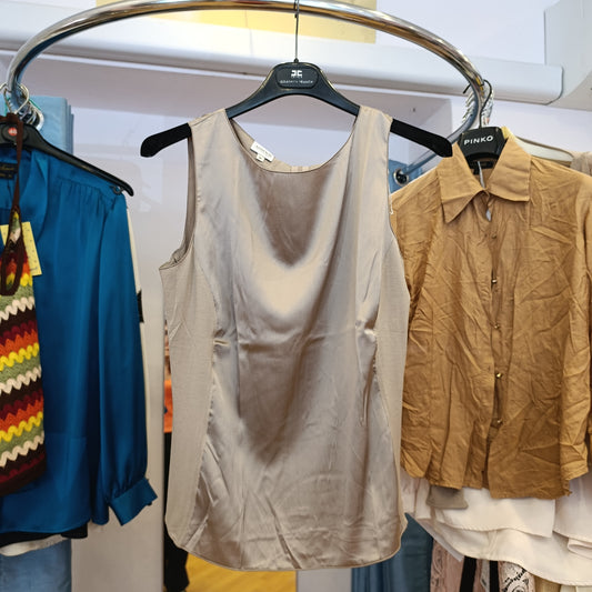 Top Armani collezioni tg 44 in seta nuovo