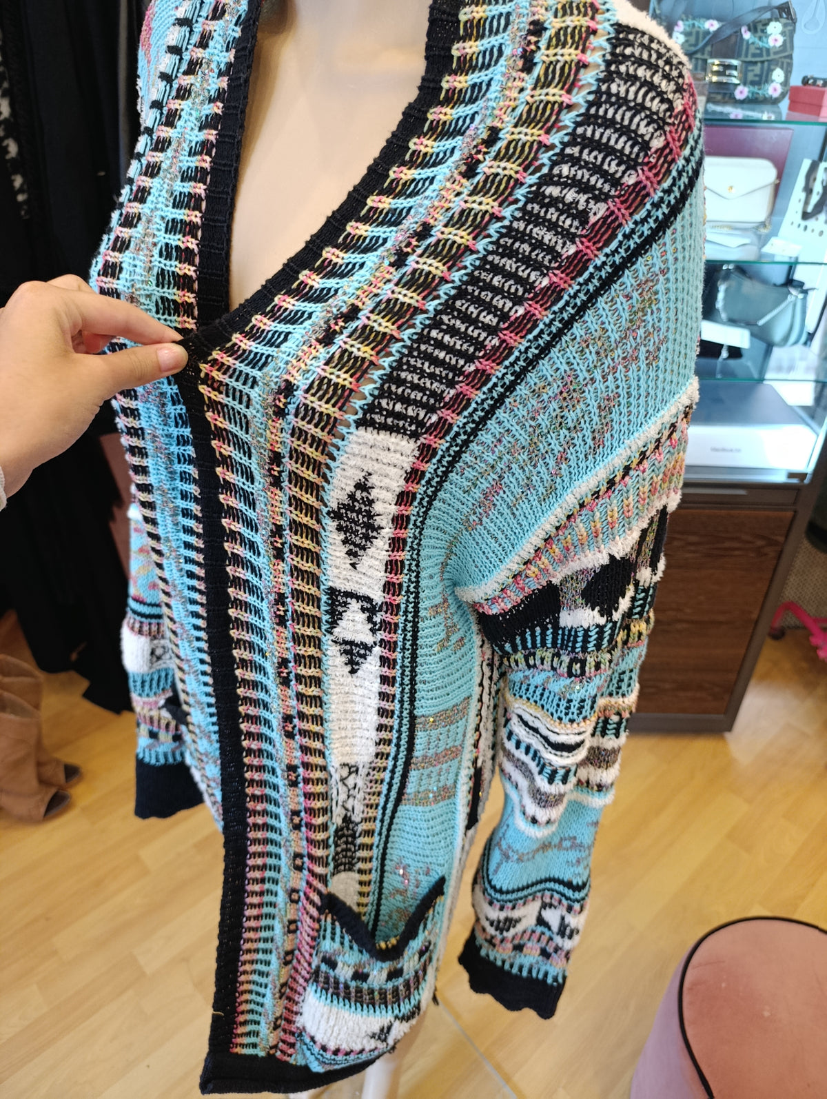 Cardigan Laneus tg 40 oversize