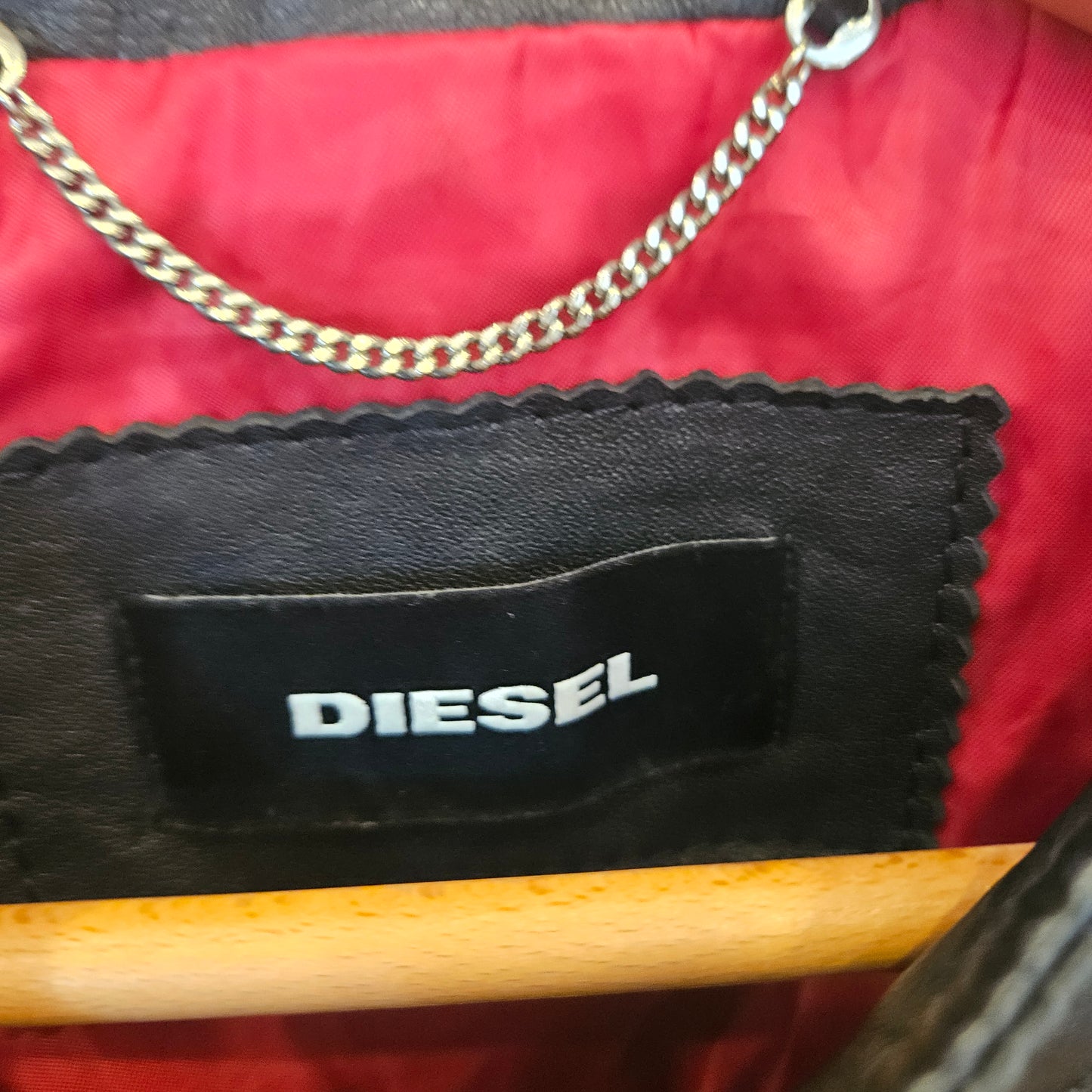 Giacca in pelle Diesel tg 50 maschile