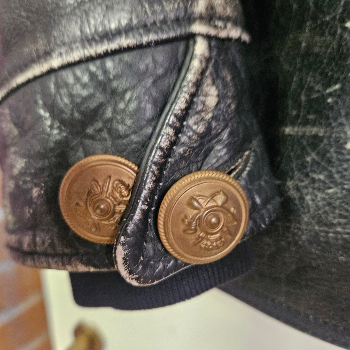 Giacca in pelle Dolce&Gabbana  tg 50