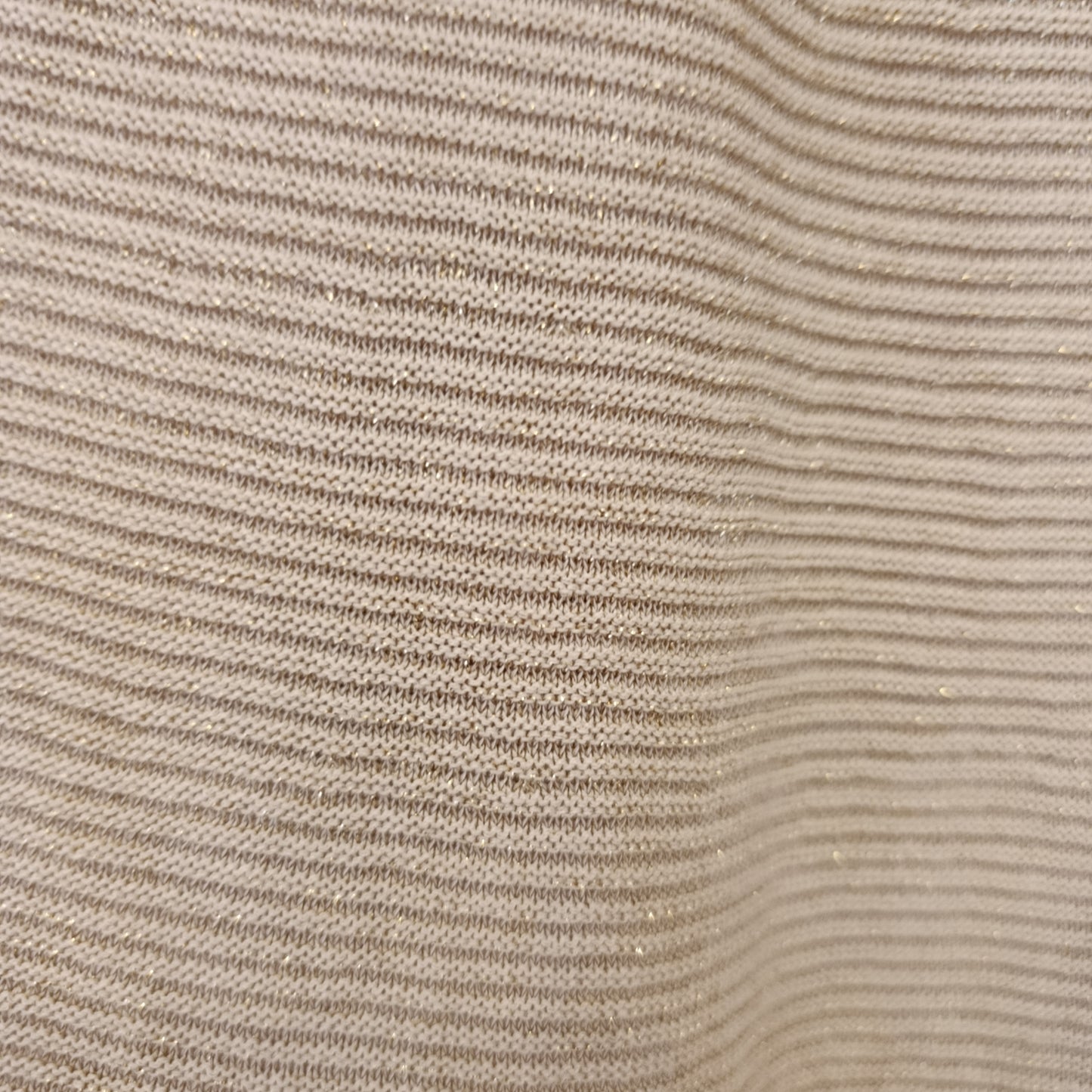 Top Liu Jo tg S/M beige e dorato