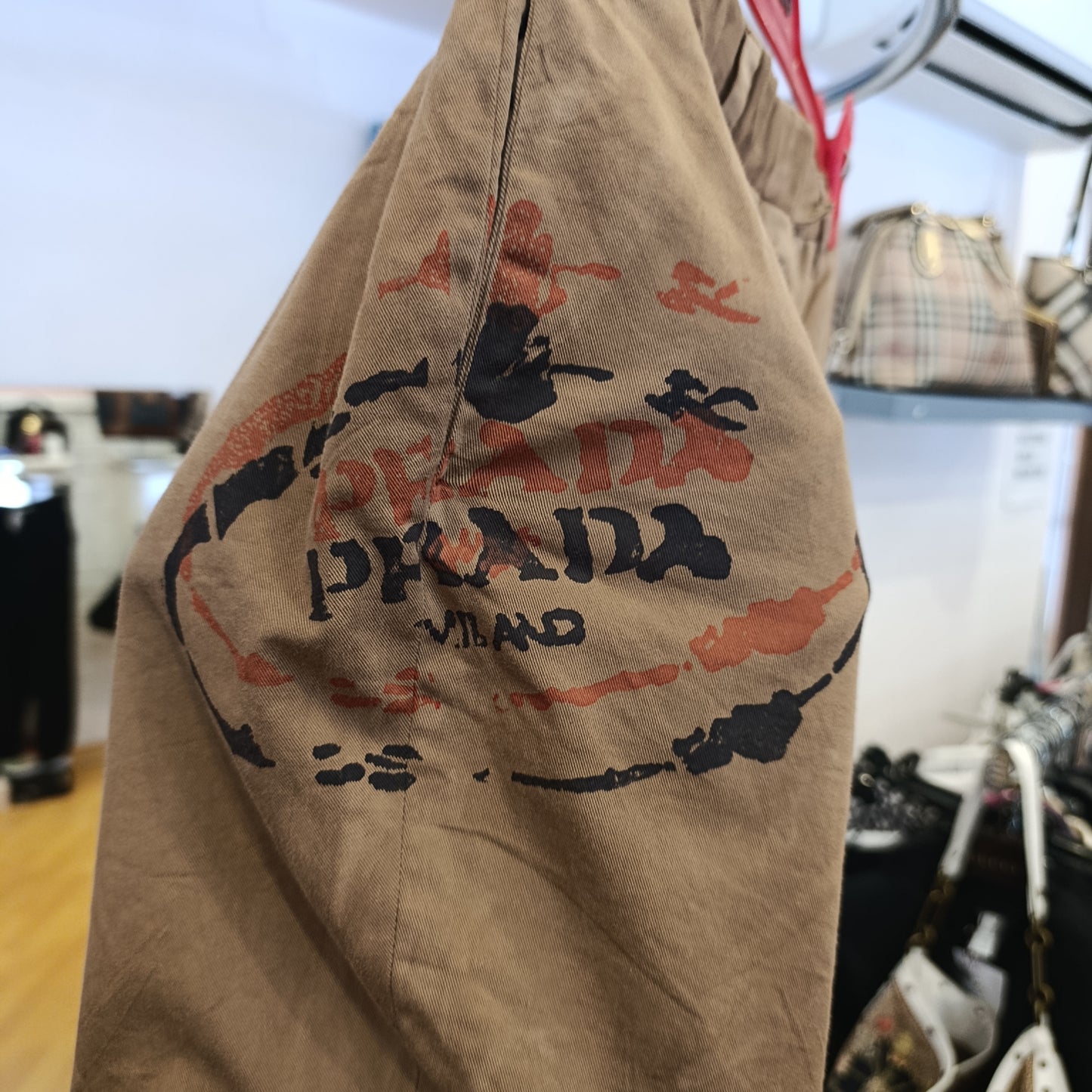Pantaloncino Prada tg 44 beige