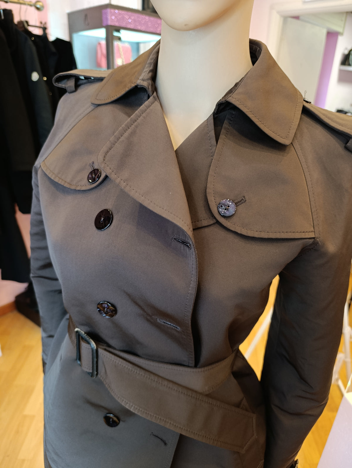 Trench Alberta Ferretti tg 42 marrone