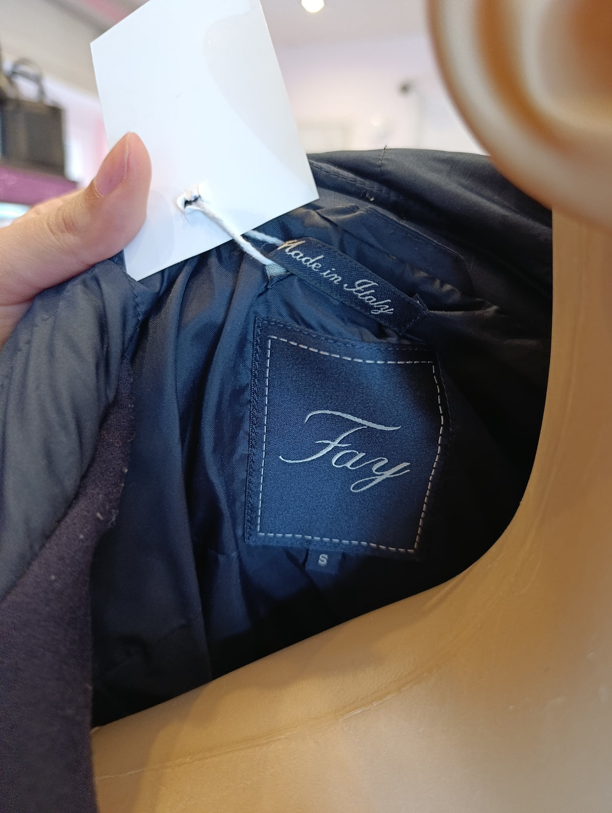 Cappotto Fay blu tg S