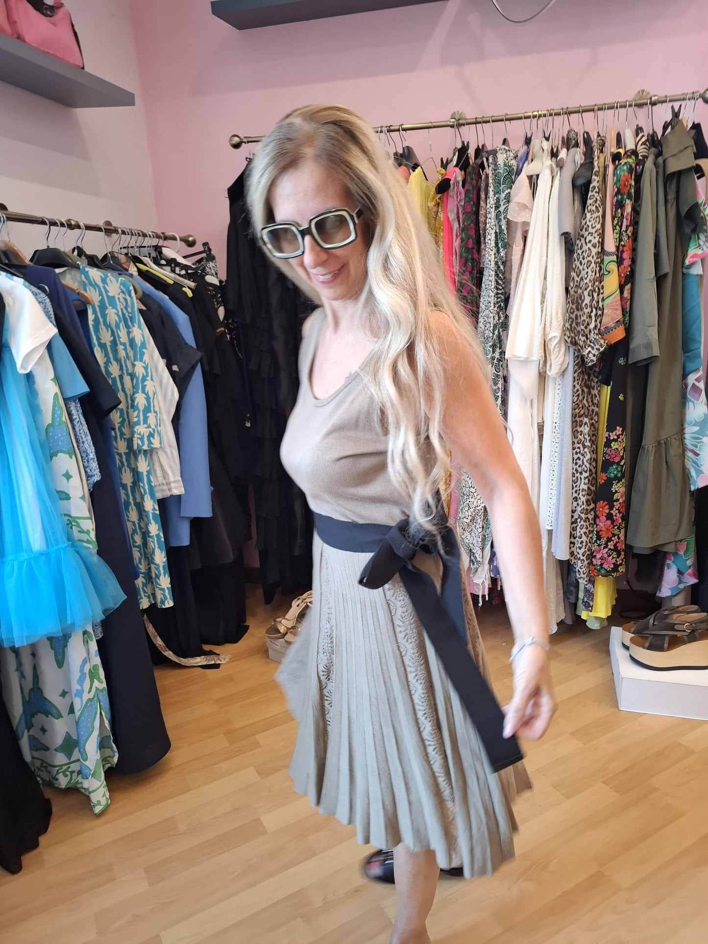 Abito Red Valentino tg L beige