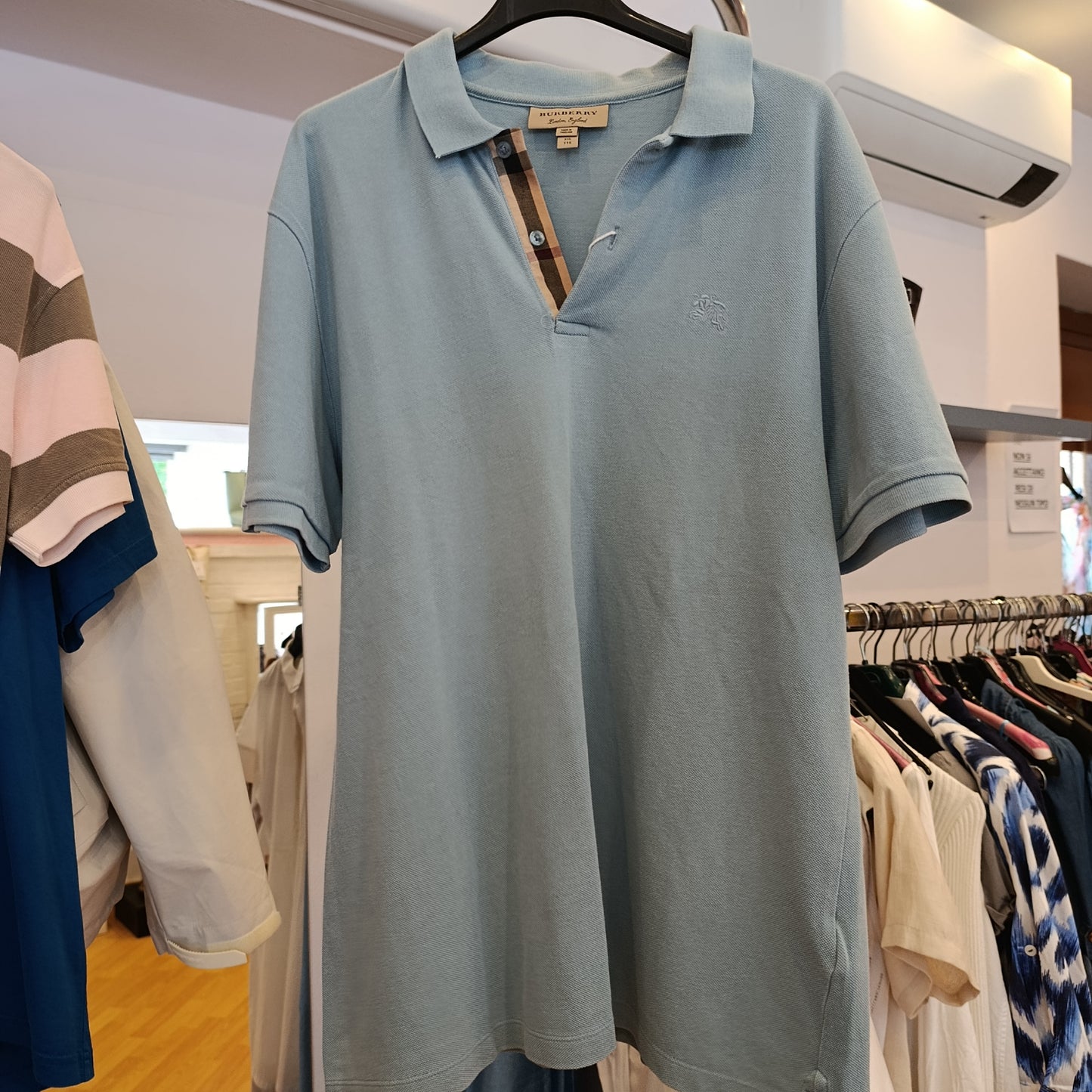 Polo Burberry tg XXL ristretta