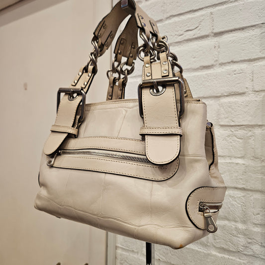Borsa Chloé white avory