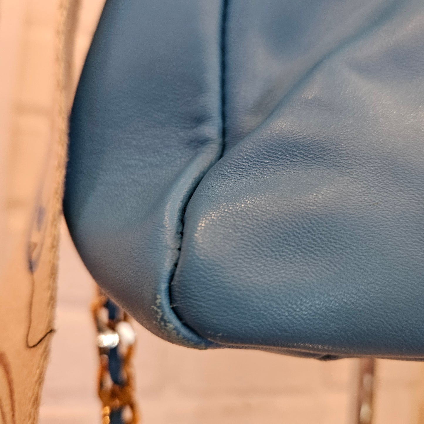 Borsa La Carrie azzurro