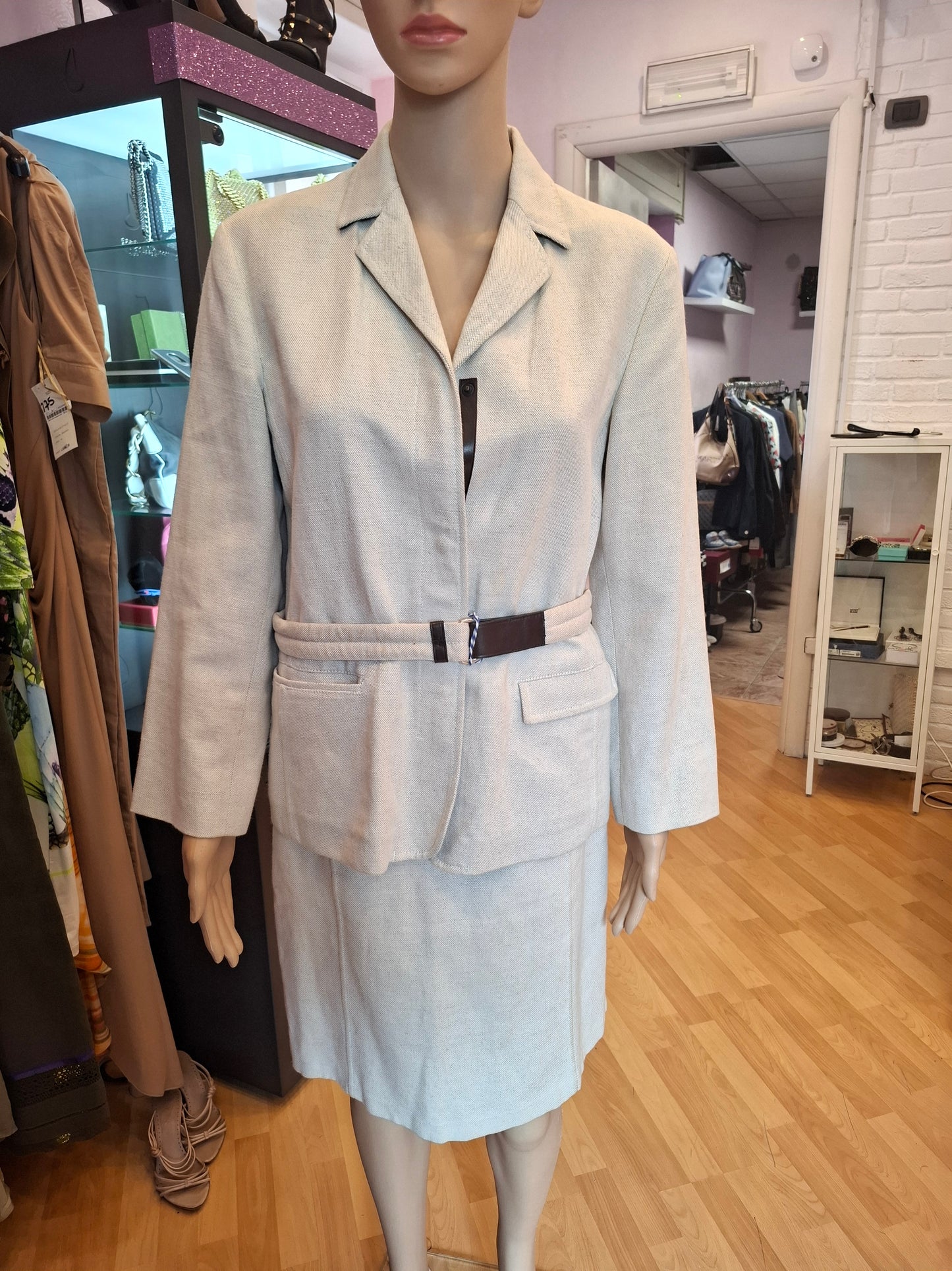 Completo Prada beige tg 42