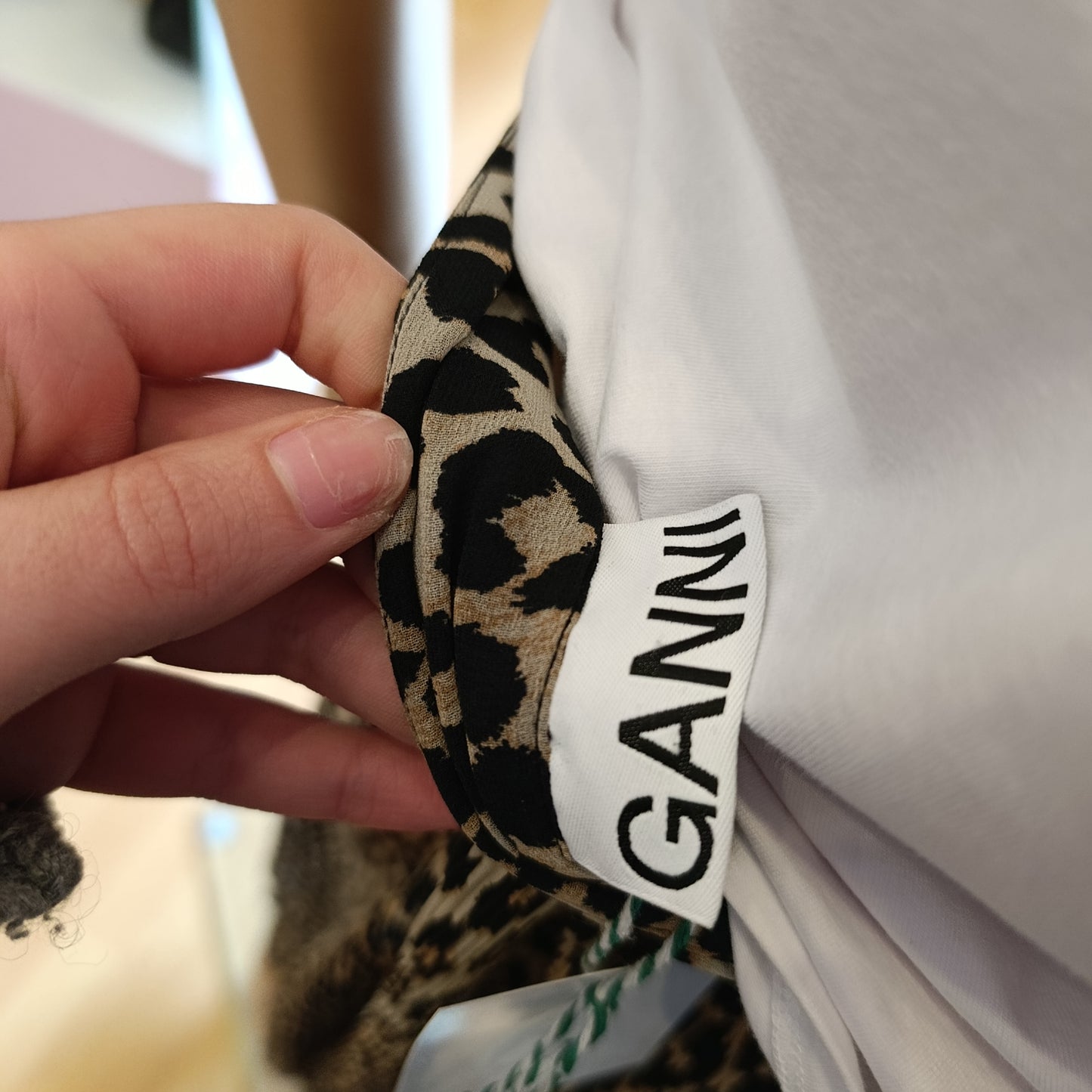 Gonna ganni leopardata tg s