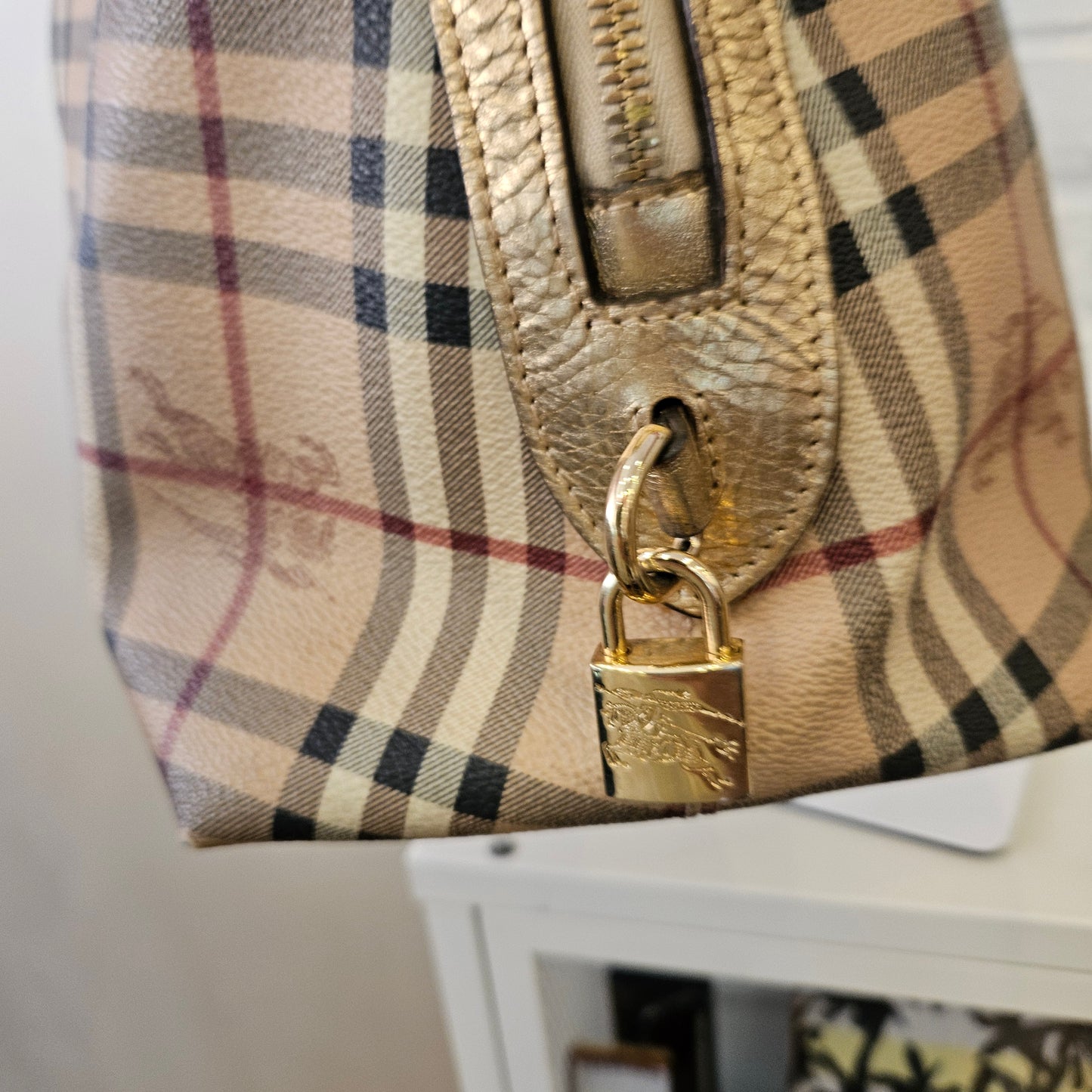 Borsa Burberry Haymarket Check
