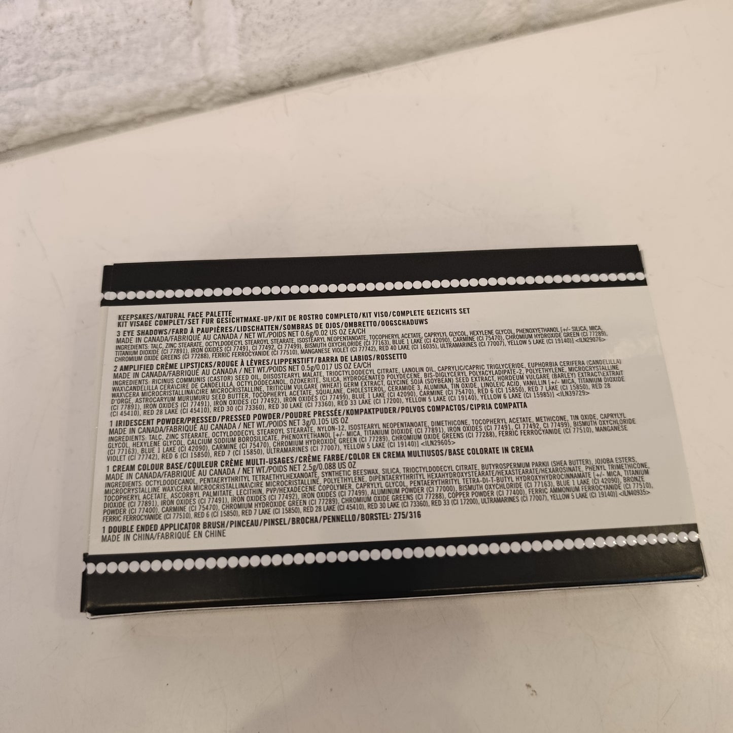 Palette Mac keepsakes Natural face palette