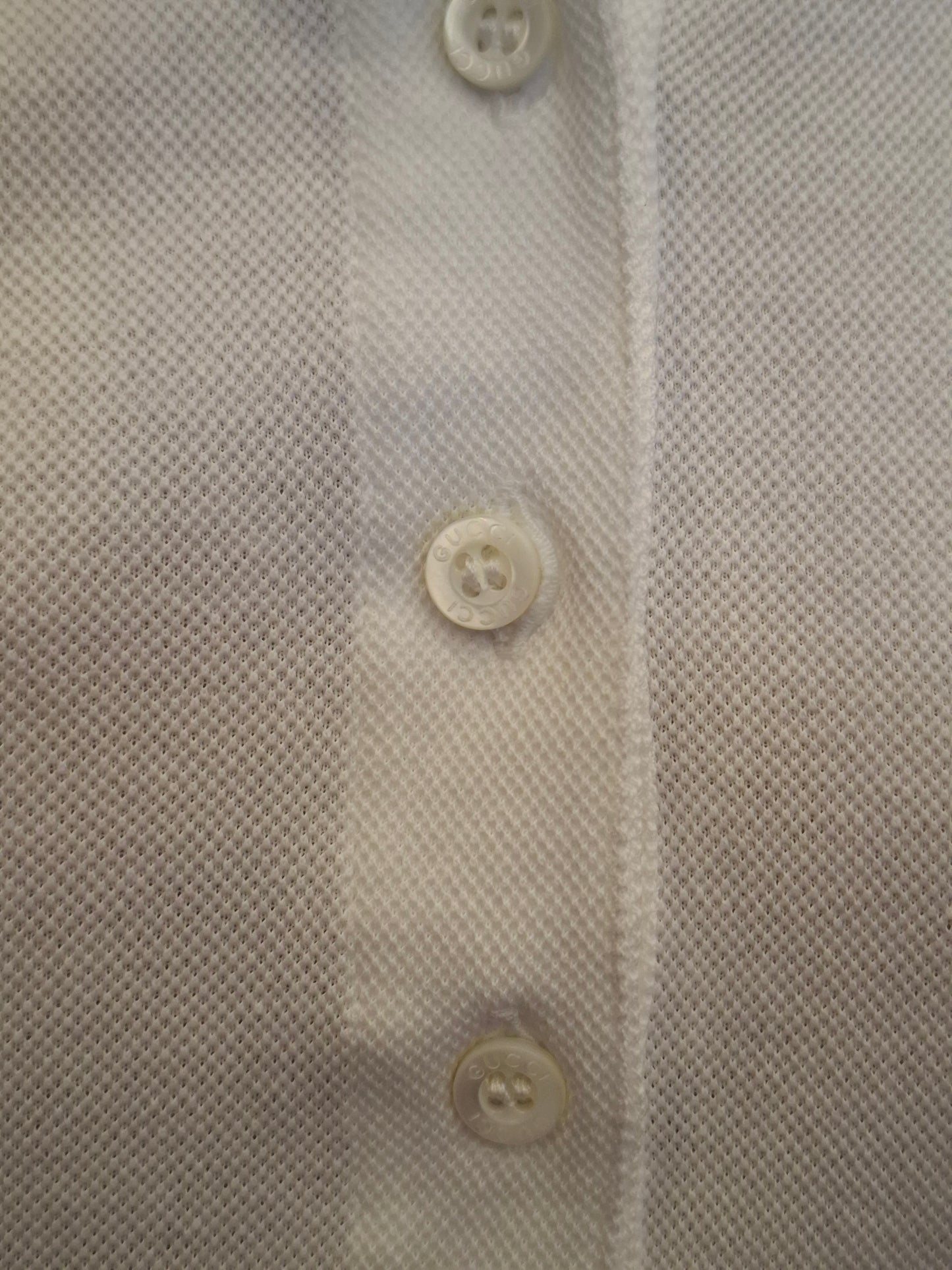 Polo Gucci bianca tg L