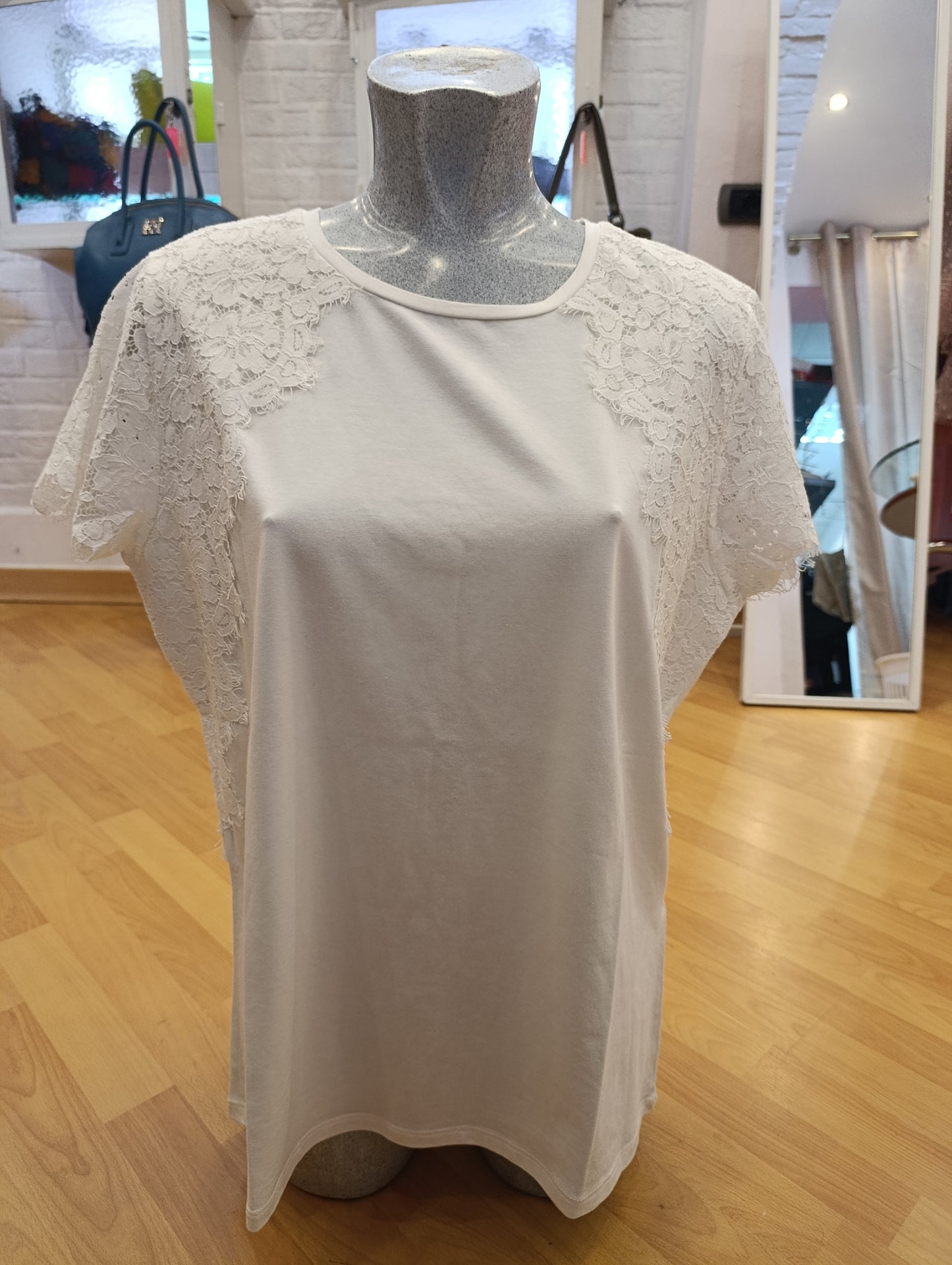 T-shirt cotone Elena Mirò tg M