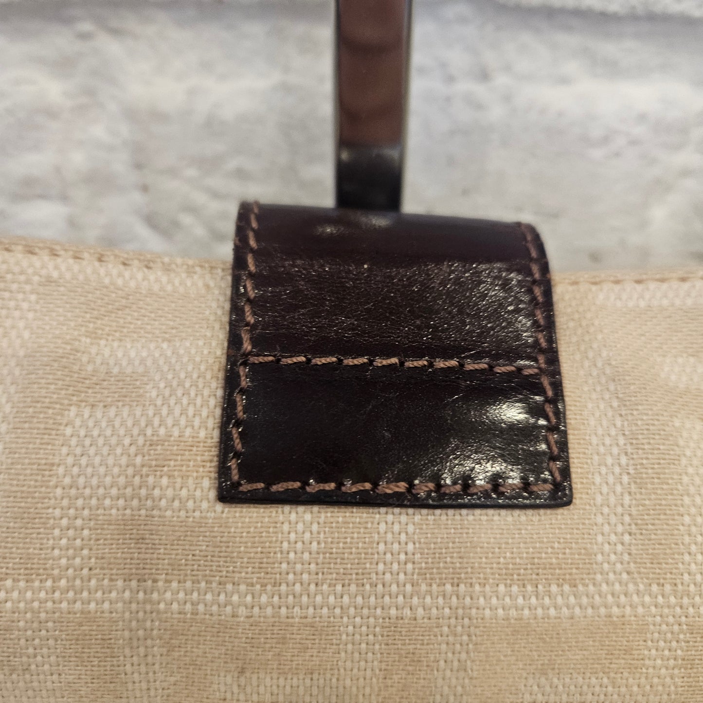 Fendi Baguette canvas vintage