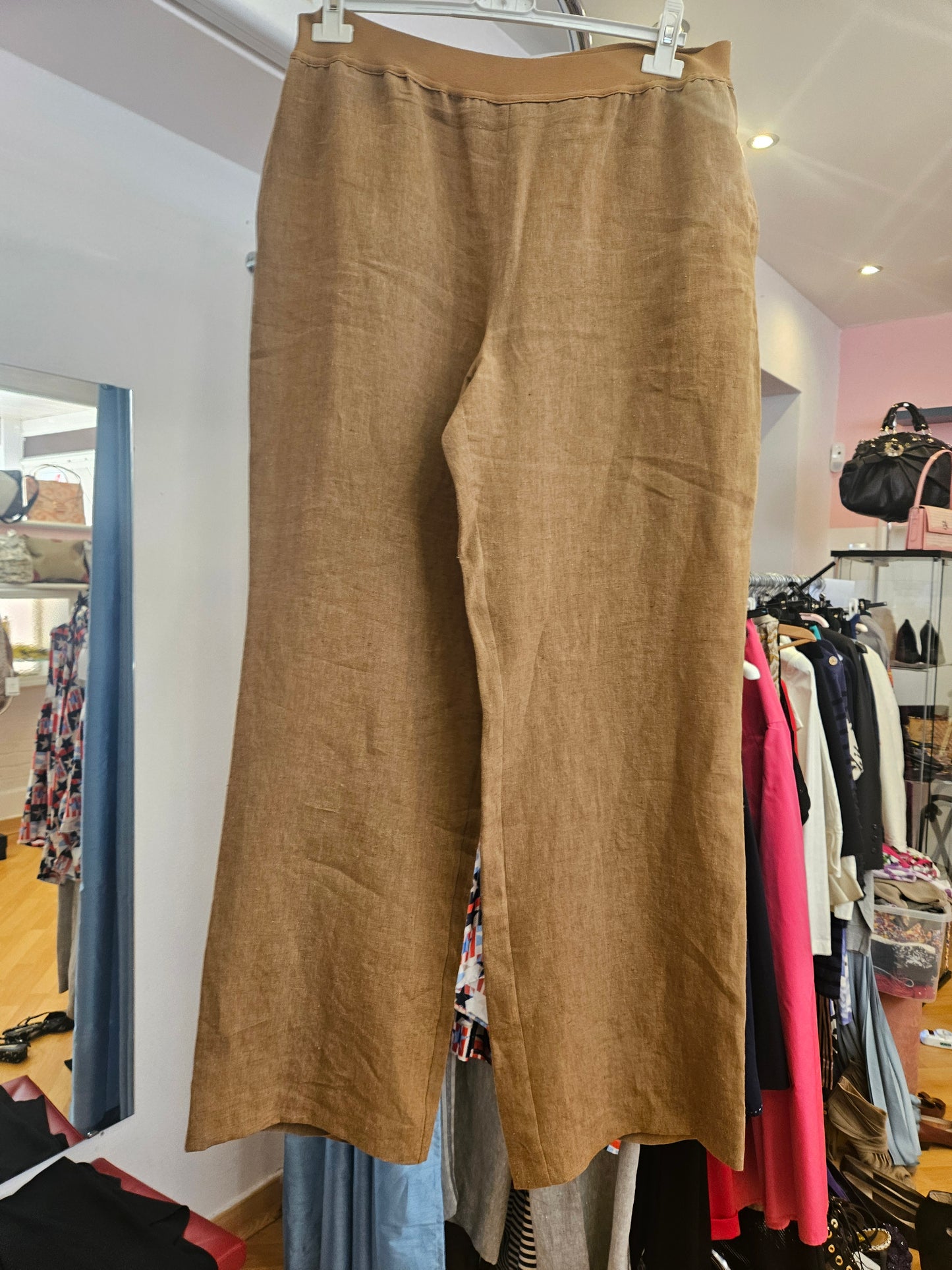 Pantaloni lino Luisa Spagnoli tg L