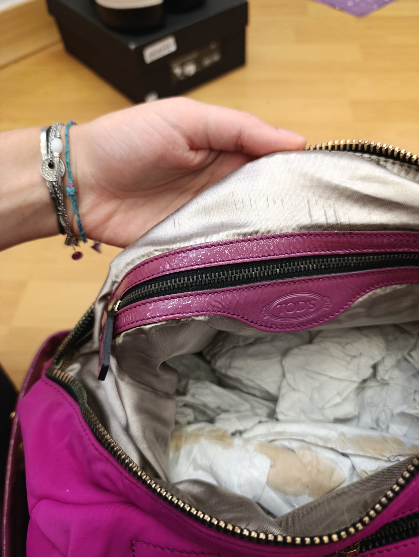 Borsa tods fucsia