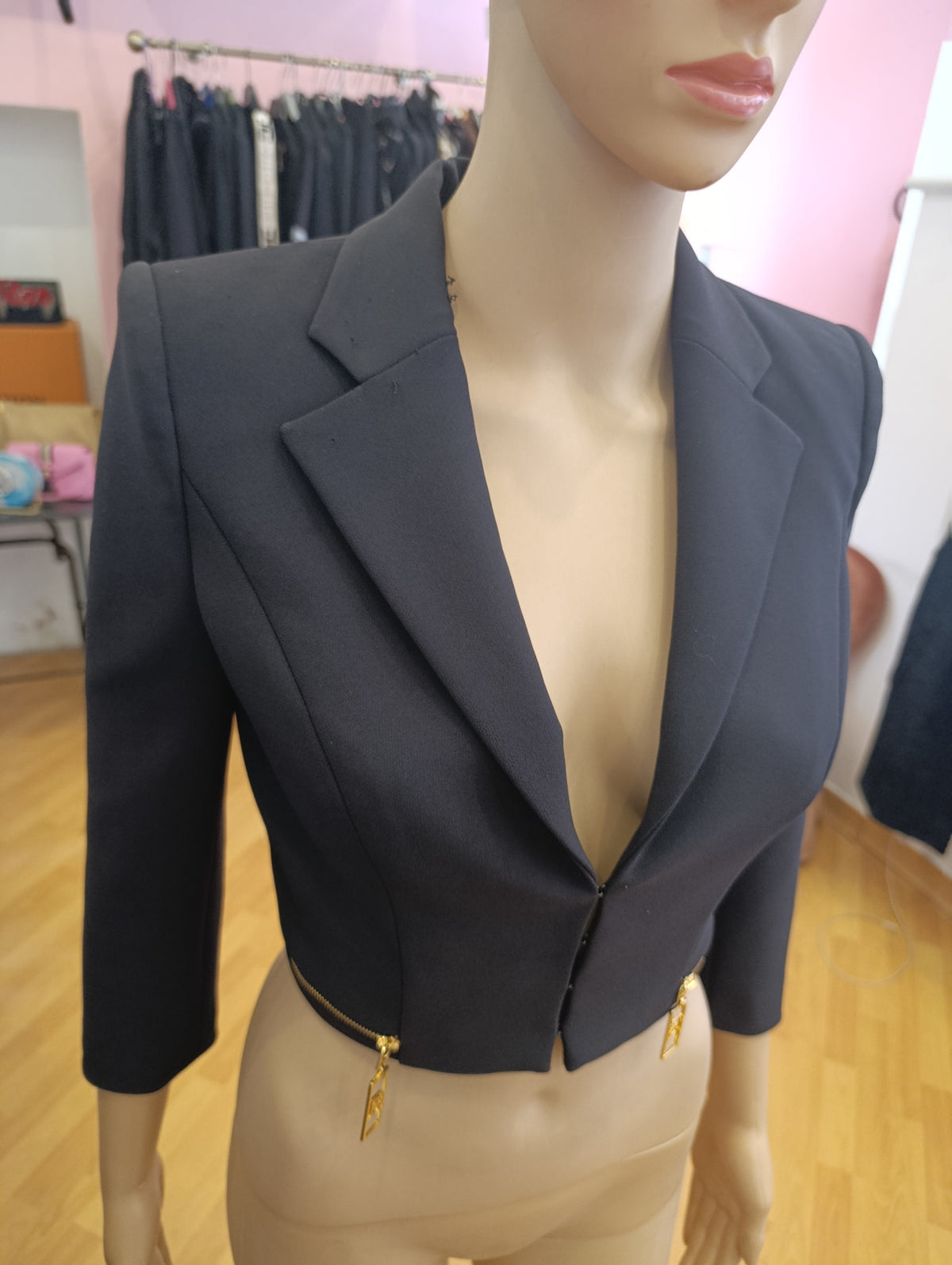 Blazer crop Elisabetta Franchi tg 40