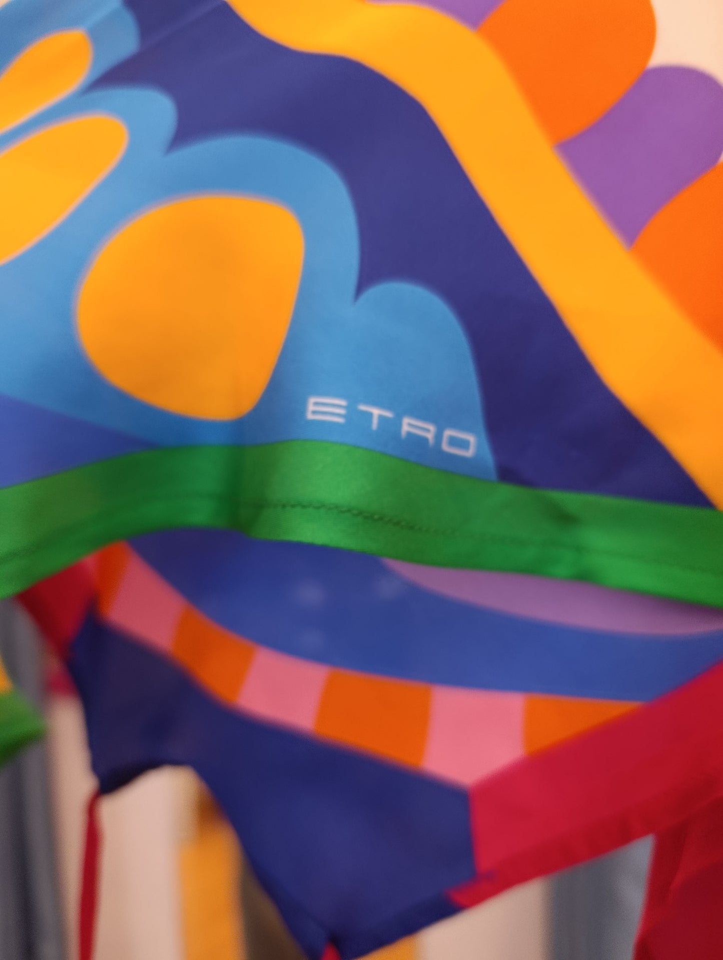 Top in seta Etro nuovo con cartellino tg u