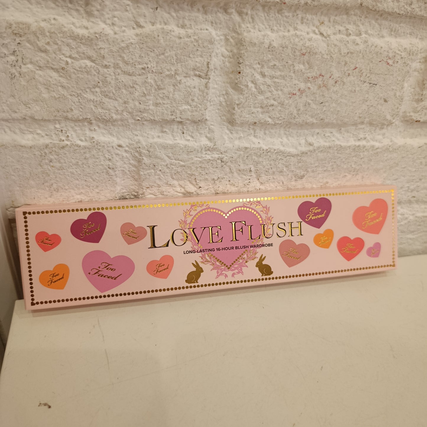 Palette blush Too Faced love flush