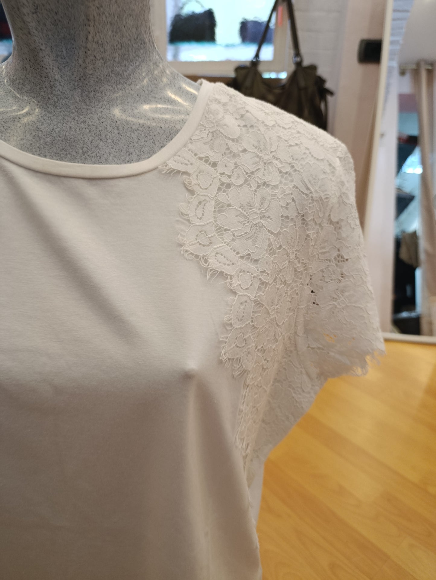 T-shirt cotone Elena Mirò tg M