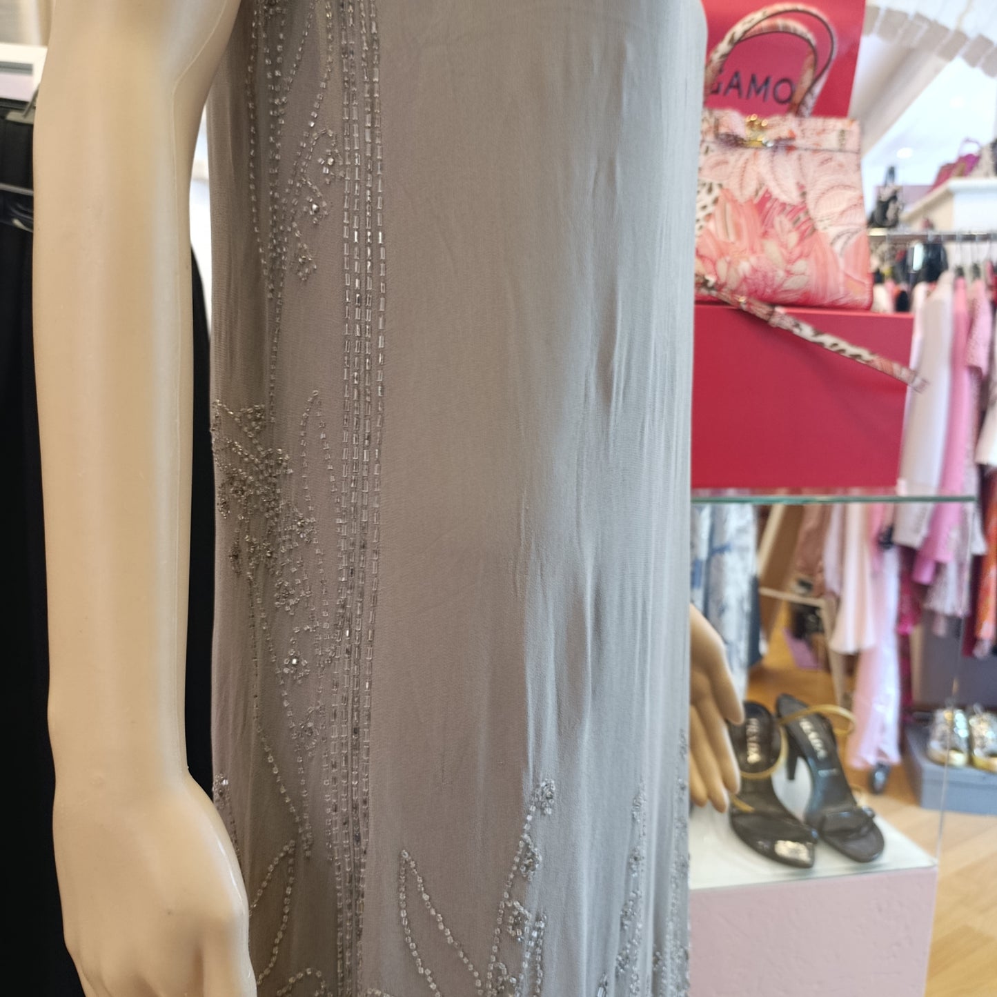 Abito DKNY tg 8 in seta