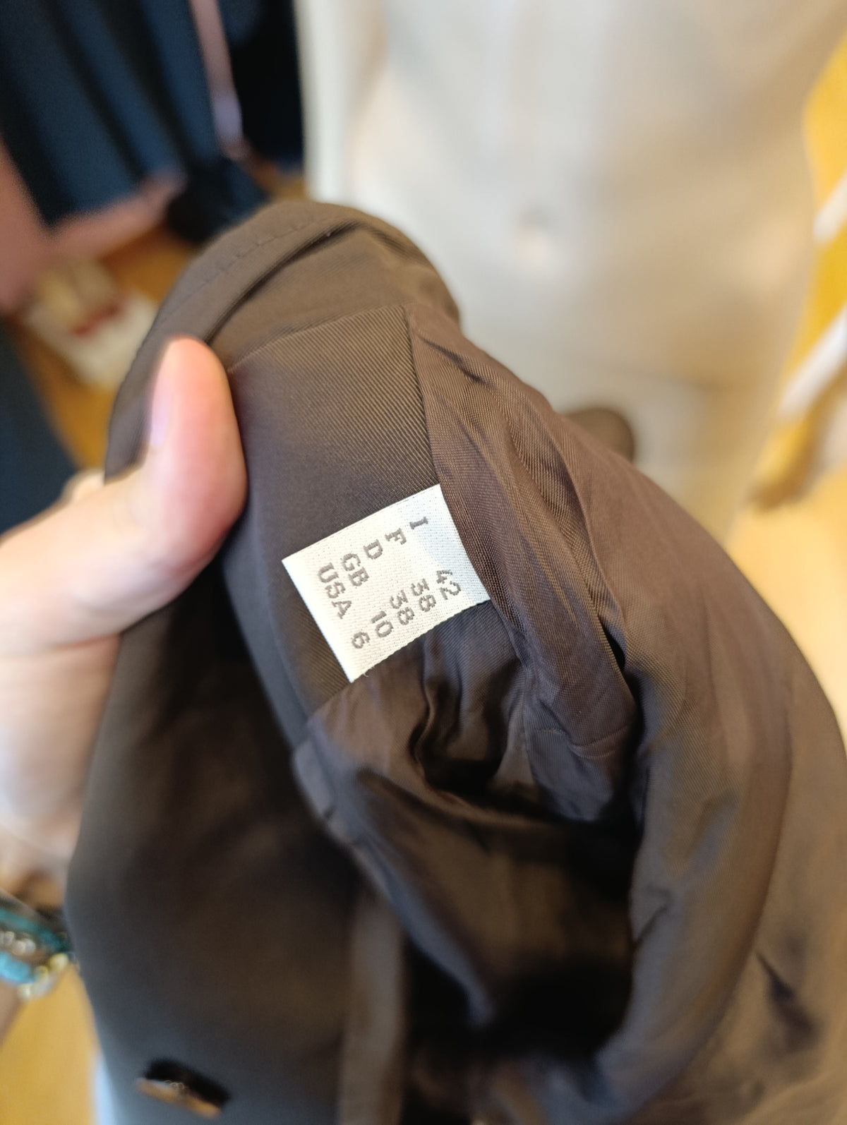 Trench Alberta Ferretti tg 42 marrone