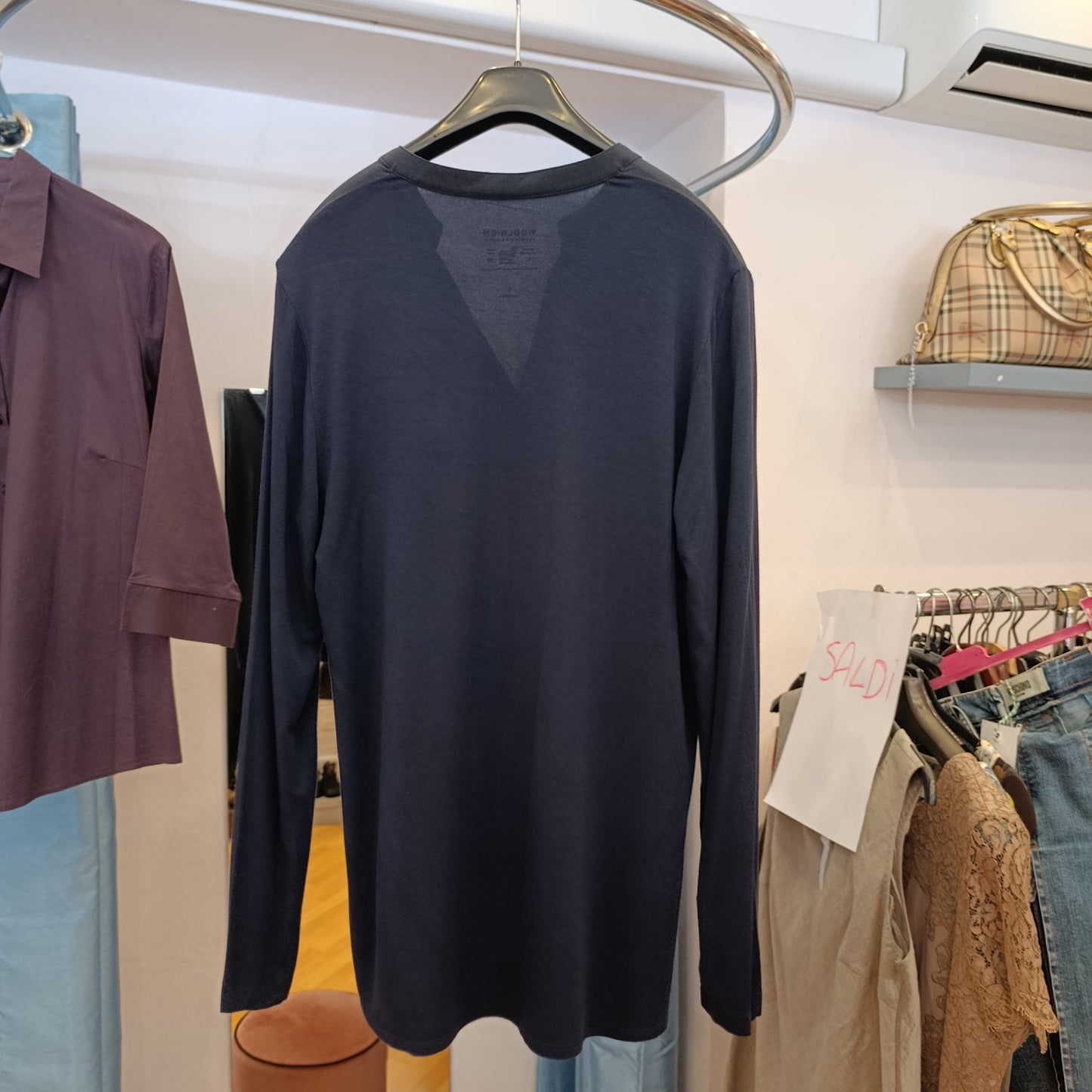Camicia Woolrich tg L blu notte