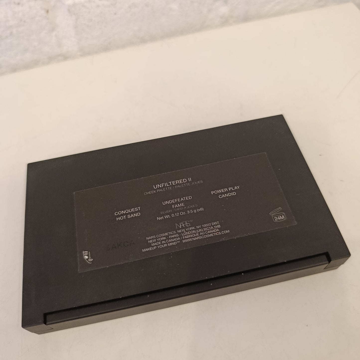 Palette Nars unfiltered II